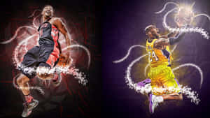 A Tribute To The Basketball Legend, Kobe Bryant Wallpaper