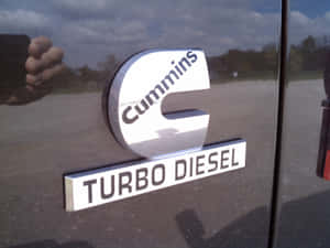 A Truck With A Turbo Diesel Sticker Wallpaper