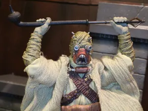 A Tusken Raider Surveying The Tatooine Landscape Wallpaper