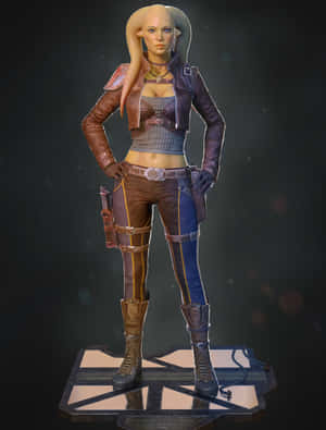 A Twi'lek In Traditional Garments Wallpaper