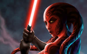 A Twi’lek Wearing A Gorgeous Outfit Wallpaper