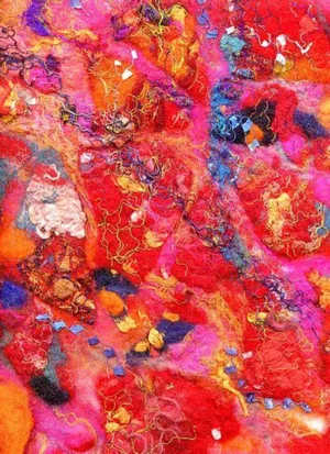 A Unique Take On Textile Art Wallpaper