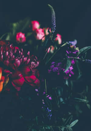 A Vase Of Flowers Wallpaper