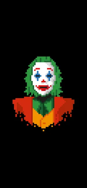 A Vibrant And Dark Look Into The Joker Aesthetic Wallpaper