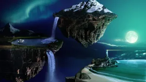 A Vibrant And Stunning Cityscape At Dusk Wallpaper