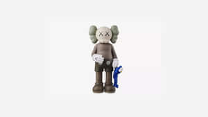 A Vibrant Collection Of Kaws Figures Wallpaper