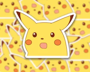 A Vibrant Collection Of Pokémon Stickers Wallpaper