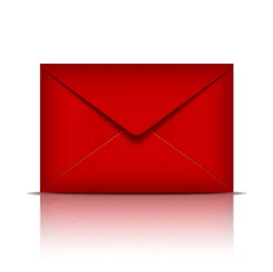 A Vibrant Red Envelope With An Intricate Golden Pattern Lying On A Wooden Table Wallpaper