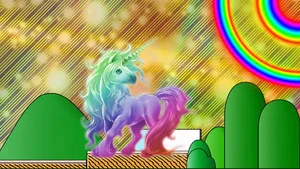 A Vibrant World Of Trippy Animals Wallpaper