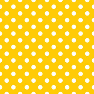 A Vibrant Yellow Polka Dot Pattern Wallpaper