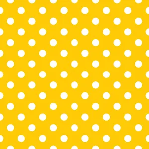 A Vibrant Yellow Polka Dot Pattern Wallpaper
