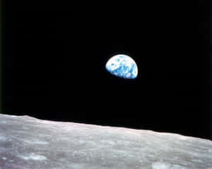 A View Of Earth From Outer Space Wallpaper