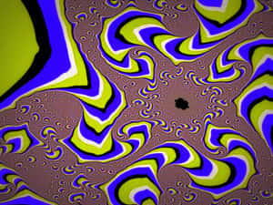 A Visually Stunning Wheel Of Colorful Kinetic Art Wallpaper