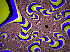 A Visually Stunning Wheel Of Colorful Kinetic Art Wallpaper