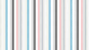 A Wall Of Pastel Stripes, A Calming Sight Wallpaper