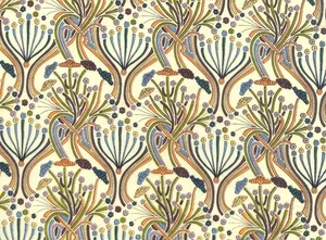 A Wallpaper With A Floral Pattern Wallpaper