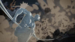 A War Hammer Titan Ready For Battle Wallpaper