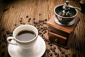 A Warm Cup Of Brown Coffee Wallpaper