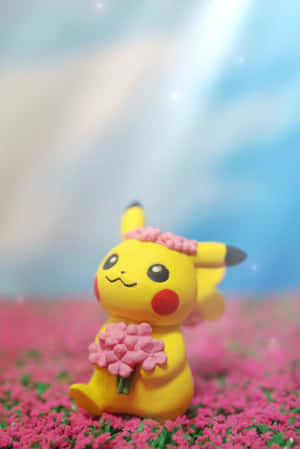 A Wide Variety Of Pokemon Toys Collection Wallpaper