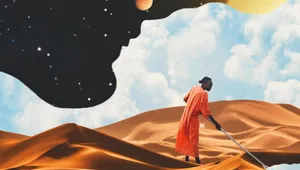 A Window Into A Futuristic World Of Afrofuturism Wallpaper