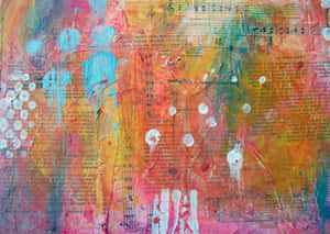 A Work Of Art Combining Multiple Forms Of Media Wallpaper