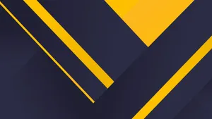 A Yellow And Black Background With A V Wallpaper