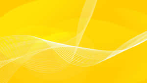 A Yellow Background With A Wave Pattern Wallpaper