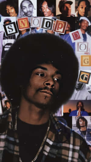 A Young Snoop Dogg Lights Up The West Coast With His Iconic Rhymes Wallpaper