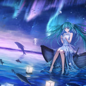 A Young Woman Scrolls Through Her Ipad Wallpaper