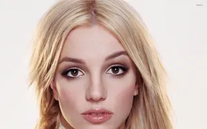 A Youthful Britney Spears Wallpaper