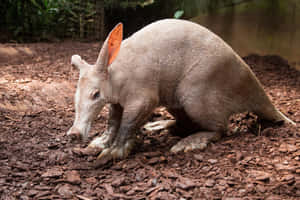 Aardvark Foragingin Habitat.jpg Wallpaper