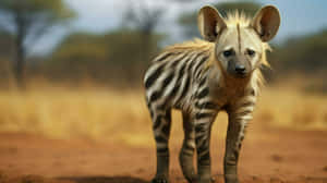 Aardwolfin Savanna Wallpaper