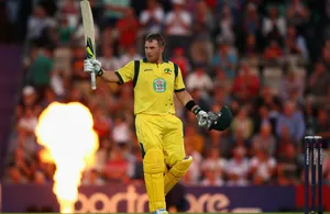 Aaron Finch Professional Cricket Player Wallpaper