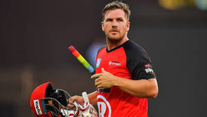 Aaron Finch Professional Cricketer Wallpaper