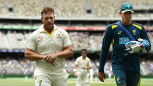 Aaron Finch White Australia Uniform Wallpaper