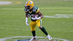 Aaron Jones, Green Bay Packers Running Back Wallpaper