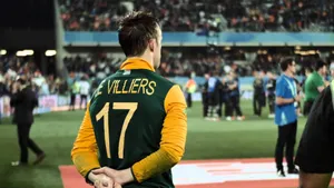 Ab De Villiers Back Photo Wallpaper