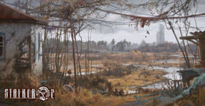 Abandoned Field In Stalker Wallpaper