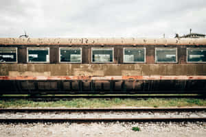 Abandoned Train Carriage Wallpaper