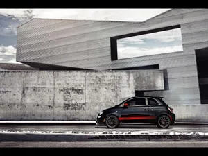 Abarth Racing Red - Unleash The Beast Within Wallpaper