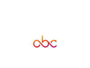 Abc Minimalist Stylised Letters Wallpaper