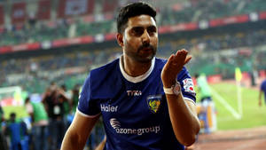 Abhishek Bachchan Blowing A Kiss Wallpaper