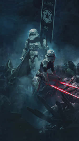 Able Stormtroopers Wallpaper