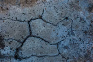 Abnormal Cracks On Rocks Wallpaper