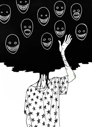 Abnormal Creepy Art Wallpaper