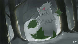 Abomasnow In The Woods Wallpaper