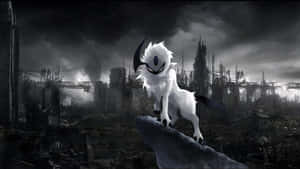 Absol_in_ Dystopian_ Wasteland.jpg Wallpaper