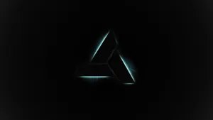 Abstergo Industries Logo On A Futuristic Background Wallpaper