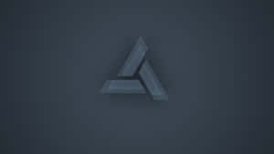 Abstergo Industries Logo On Futuristic Background Wallpaper