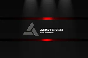 Abstergo Logo On Futuristic Digital Background Wallpaper